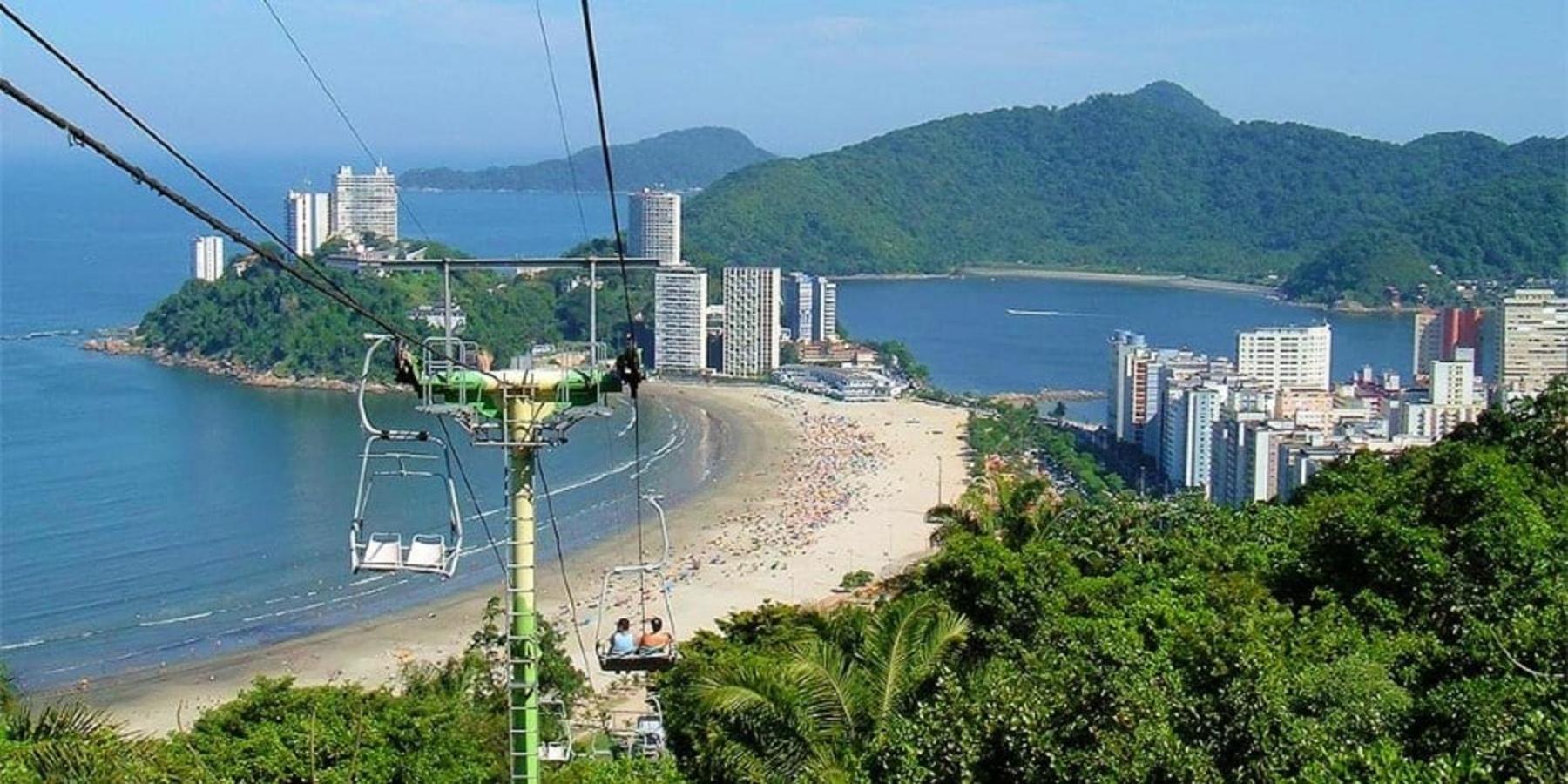 Kitinete 1514 Com Vista Para O Mar São Vicente 外观 照片